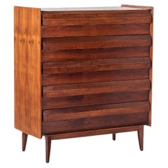 Lane First Edition Tall / Highboy Dresser in Walnut, c. 1960s