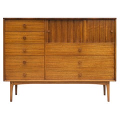 Lane Furniture 6-Drawer Tall Chest of Drawers in Rosewood & Paldao Walnut
