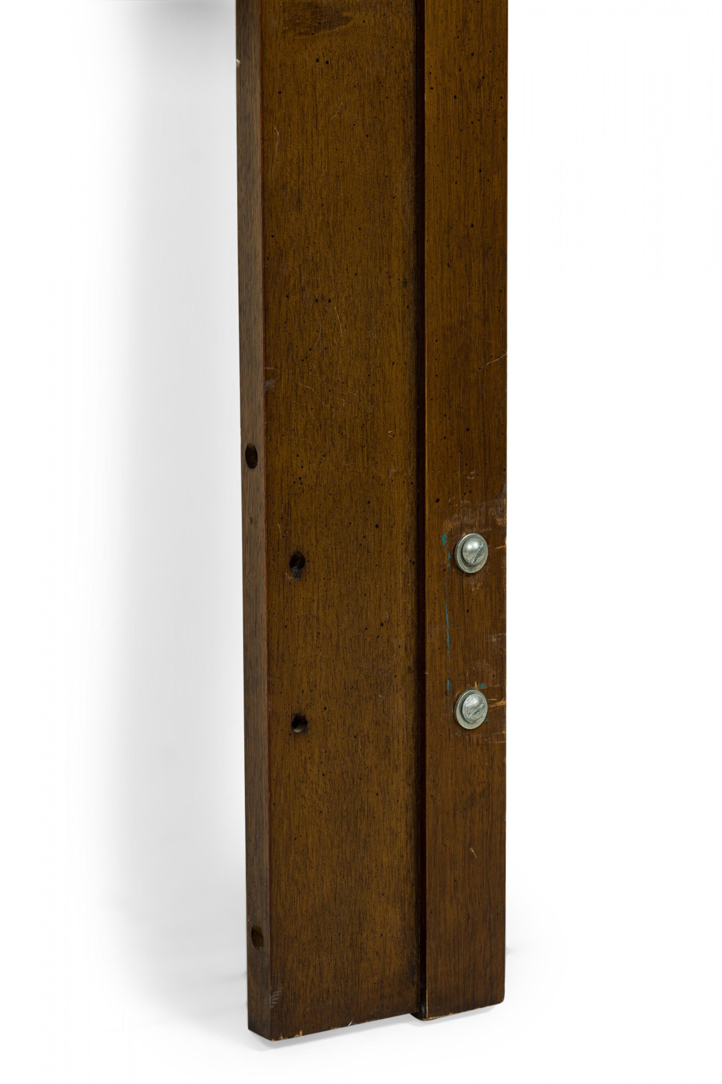 Lane Furniture Cabecero Cubista Americano de Mediados de Siglo de Madera Tamaño Queen 2