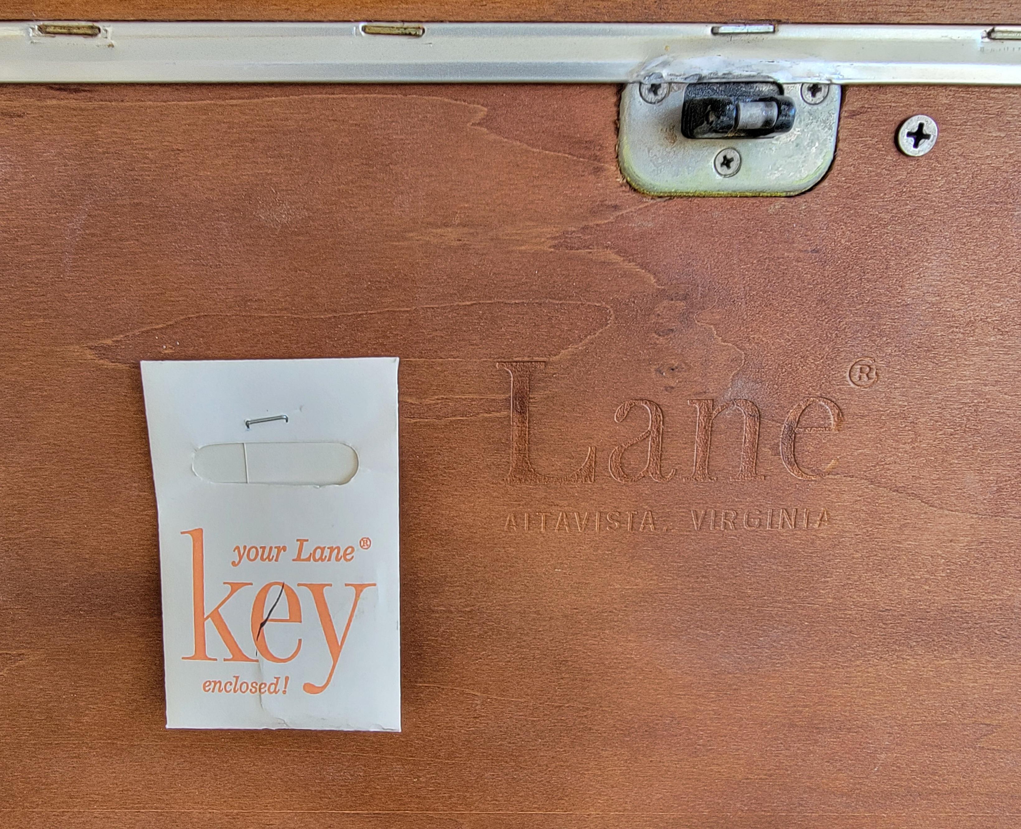 Lane Furniture Panca / Baule / Armadio per dischi in vendita 7