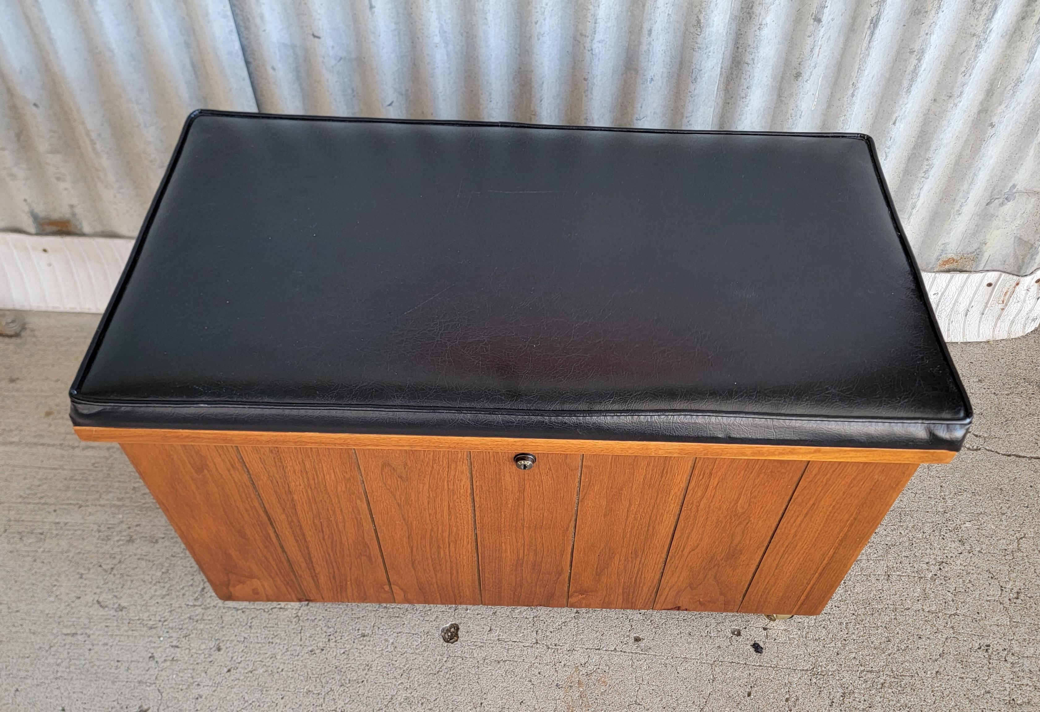 Americano Lane Furniture Panca / Baule / Armadio per dischi in vendita
