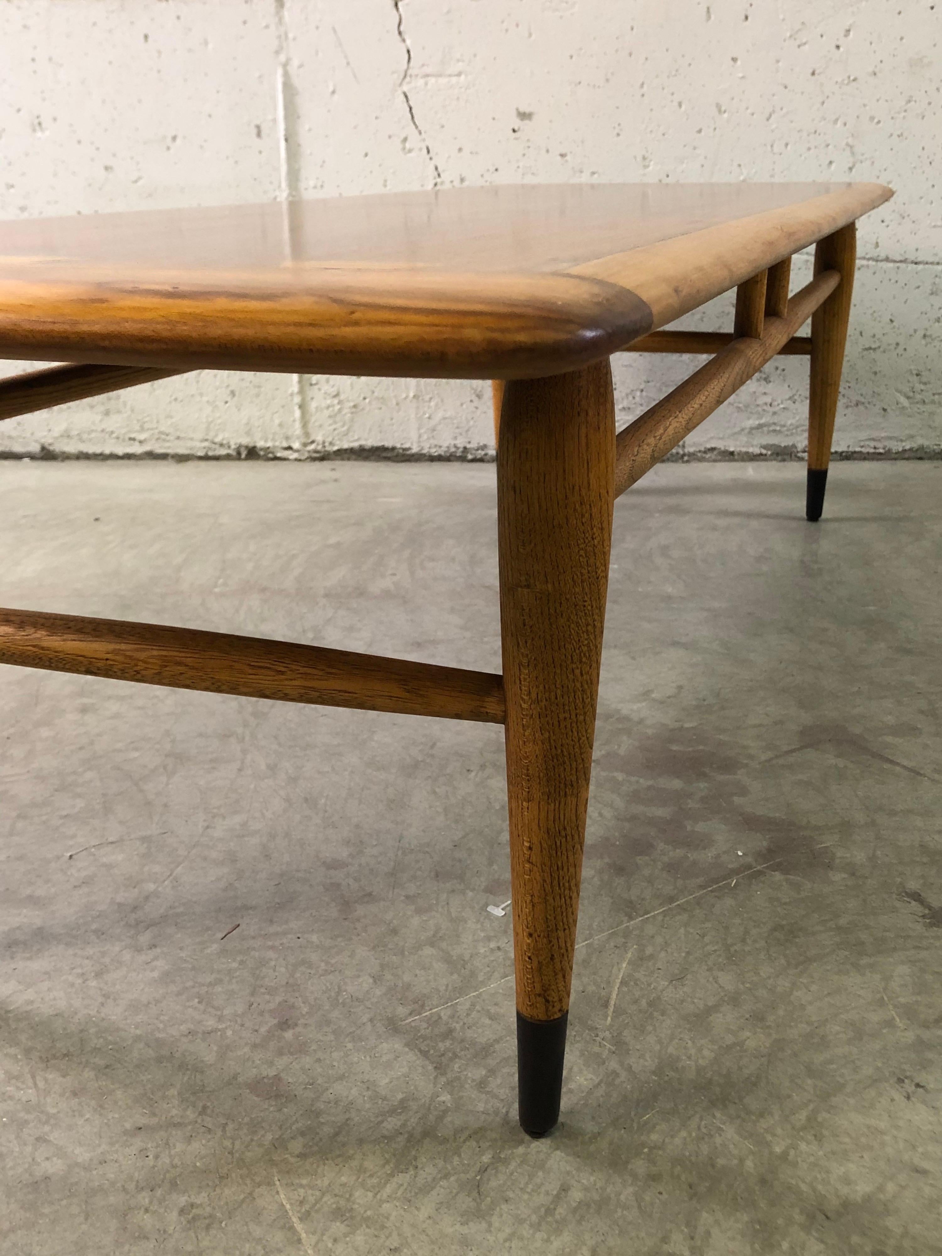 Lane Furniture Co Dovetail Walnut Coffee Table 2