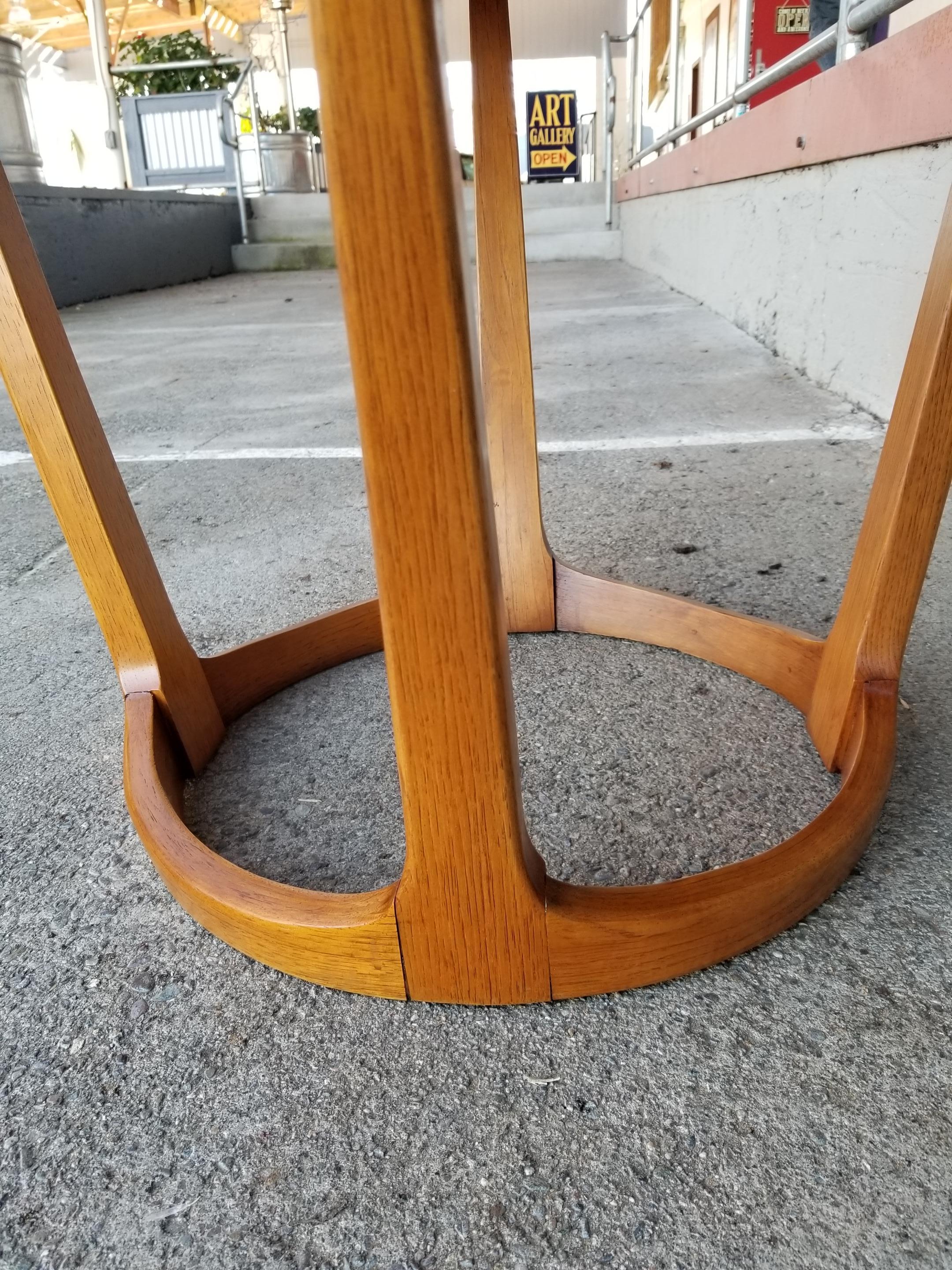 Mid-20th Century Lane Furniture Round End Table