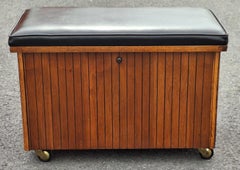 Lane Furniture Sheet Music Cabinet and Bench