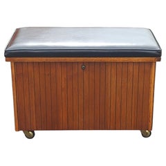 Lane Furniture Sheet Music Cabinet and Bench