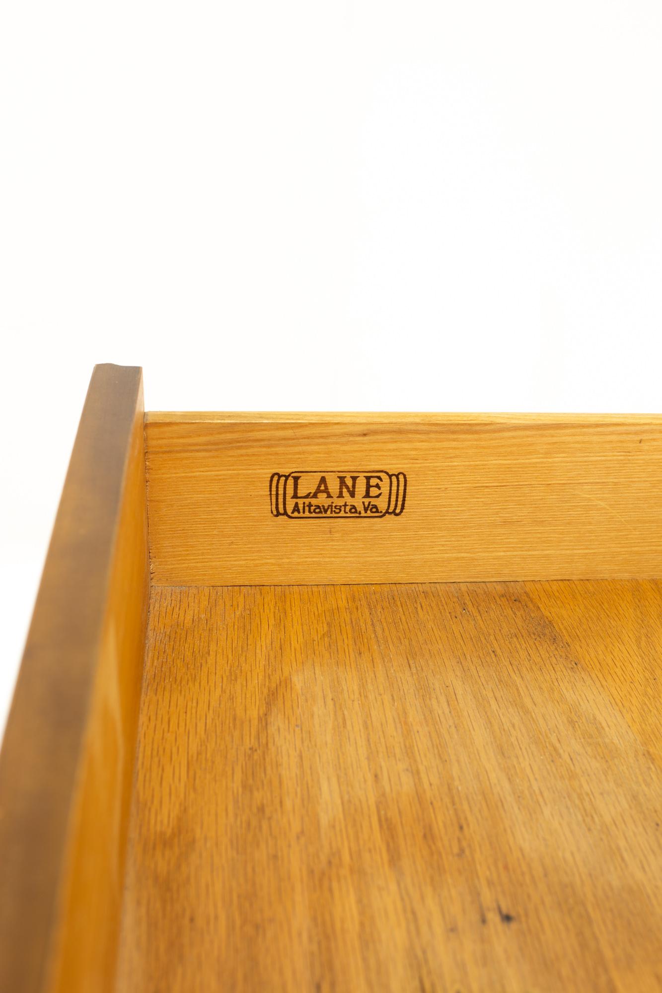 Lane Mid Century 5-Drawer Highboy Dresser 3