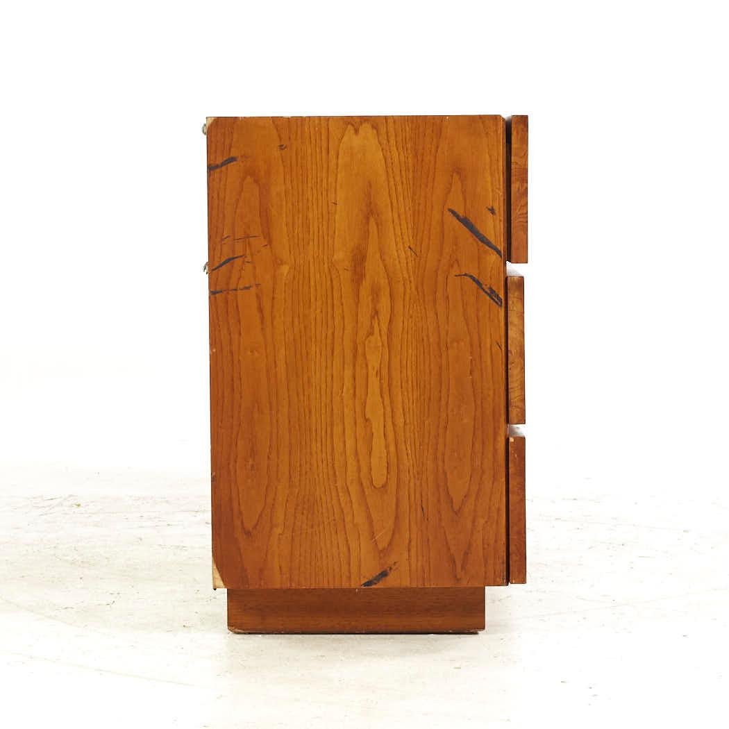 burlwood dresser
