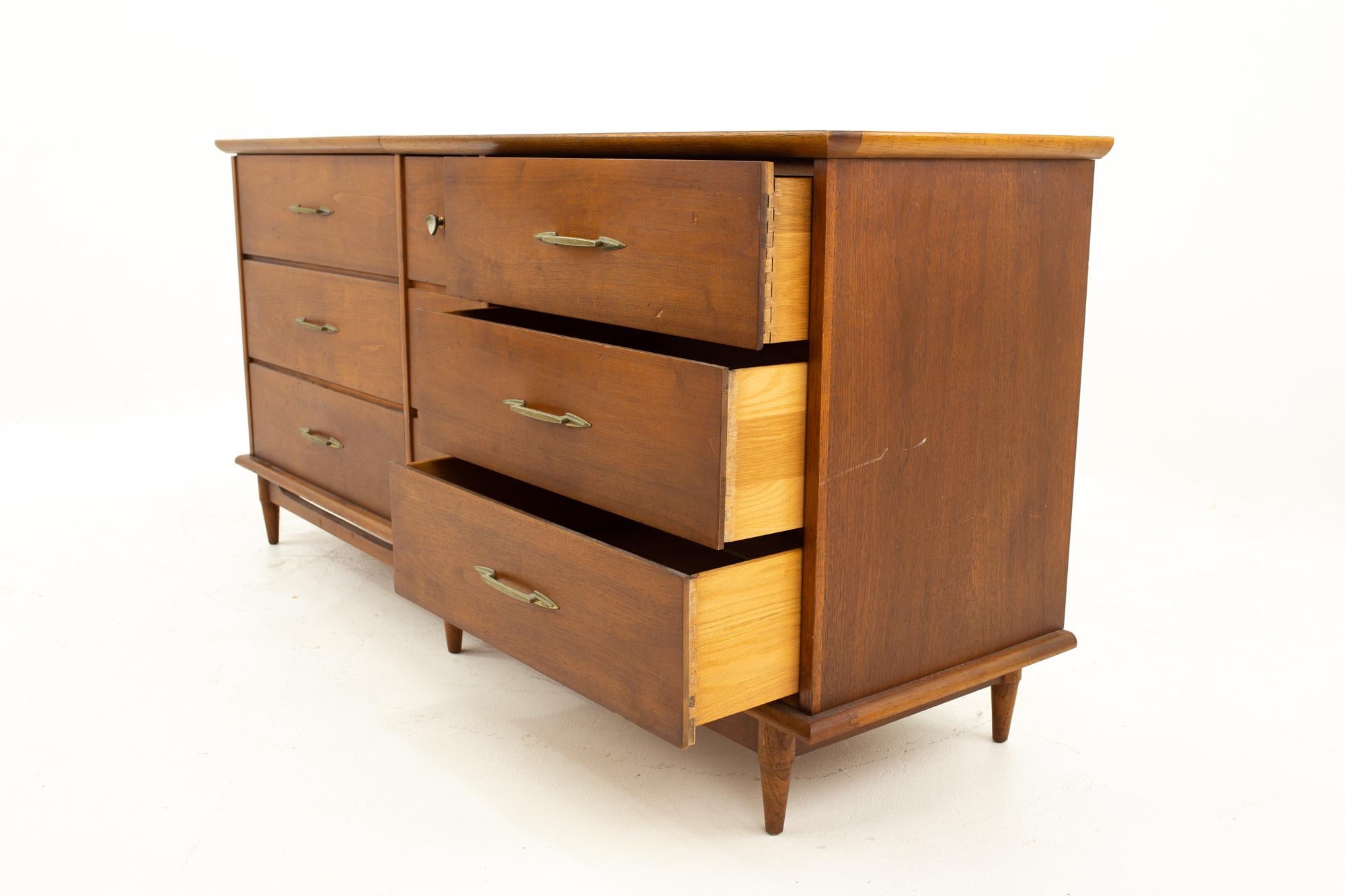 mid century modern lowboy dresser