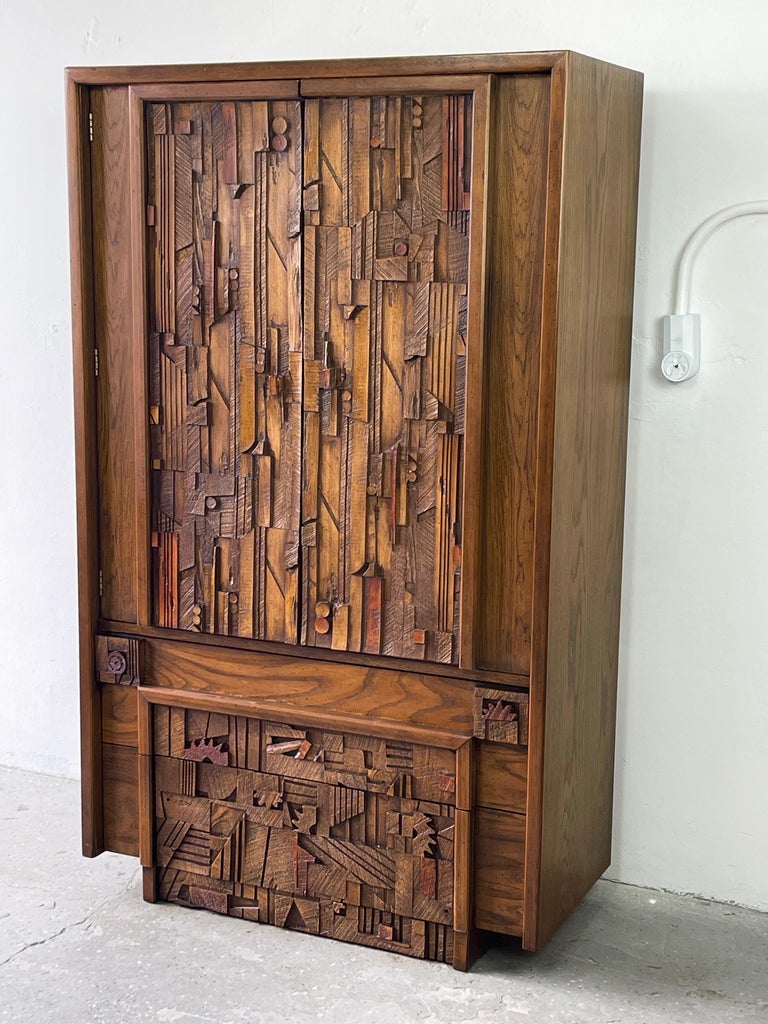 Lane brutalist sale armoire