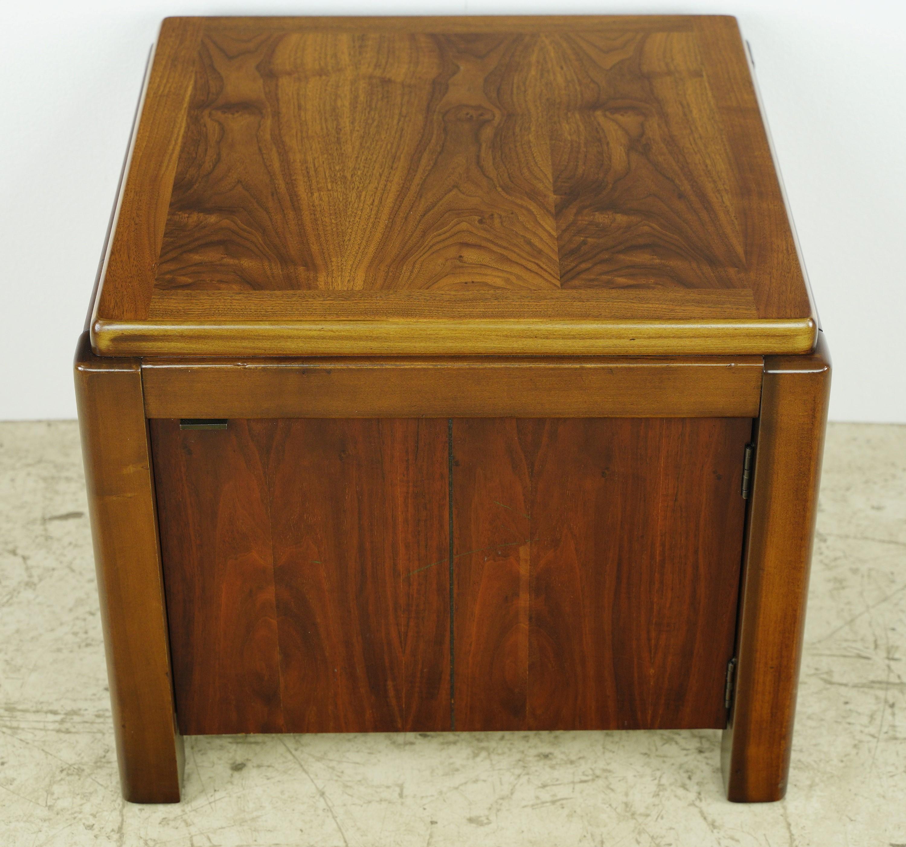 The Lane Furniture Company was founded in 1912 by John Lane in Altavista, Virginia, USA. Initially, it focused on manufacturing cedar chests. Over the years, it expanded its product line to include various types of furniture. 
This Lane end table is