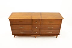 Lane Mid Century Lowboy Dresser with Built in Cedar Chest