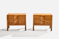 Lane's, Comodini, Noce, Radica, Ottone, USA, anni '50