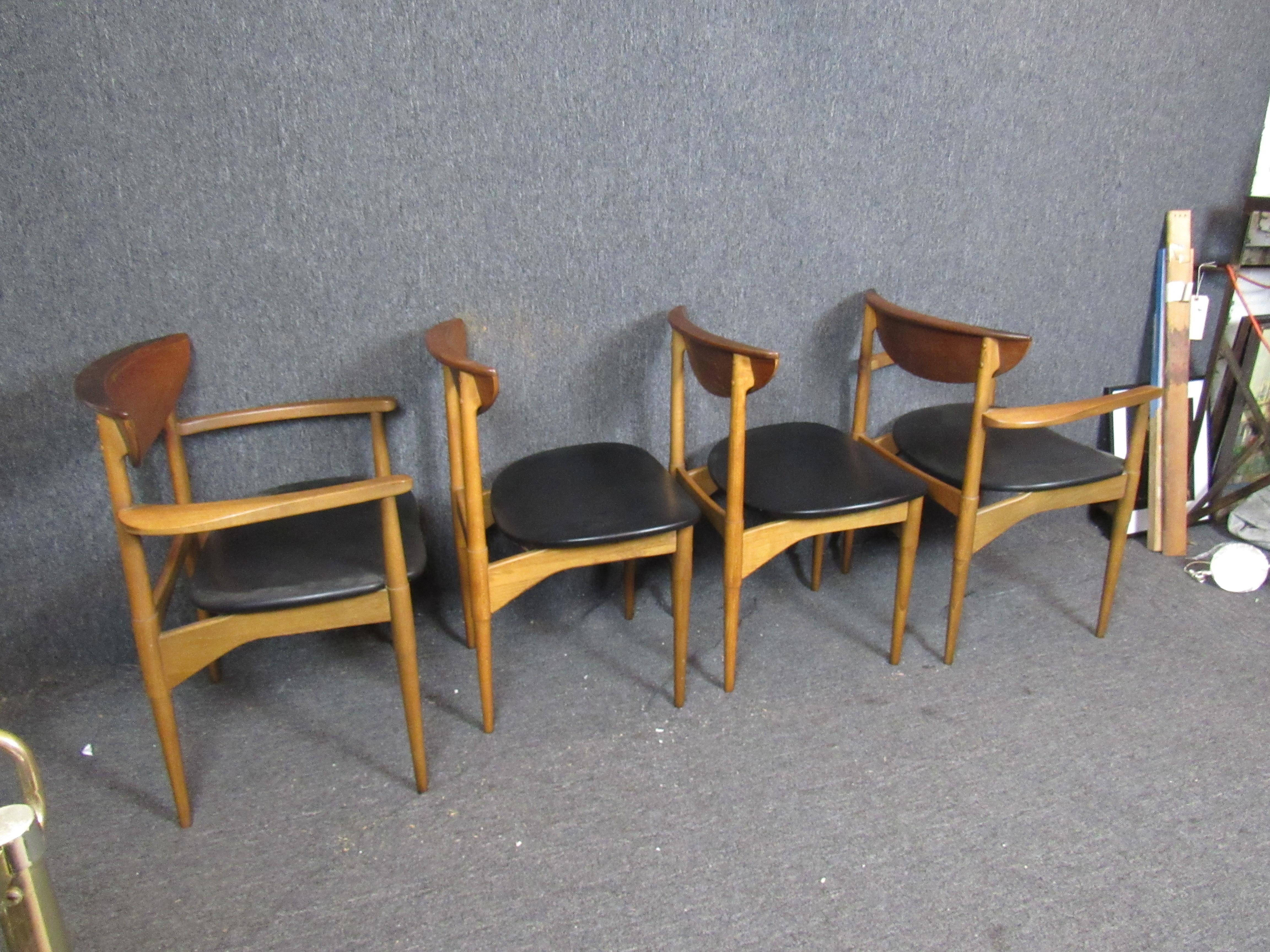 Mid-Century Modern Lane Perception Chairs by Warren Church