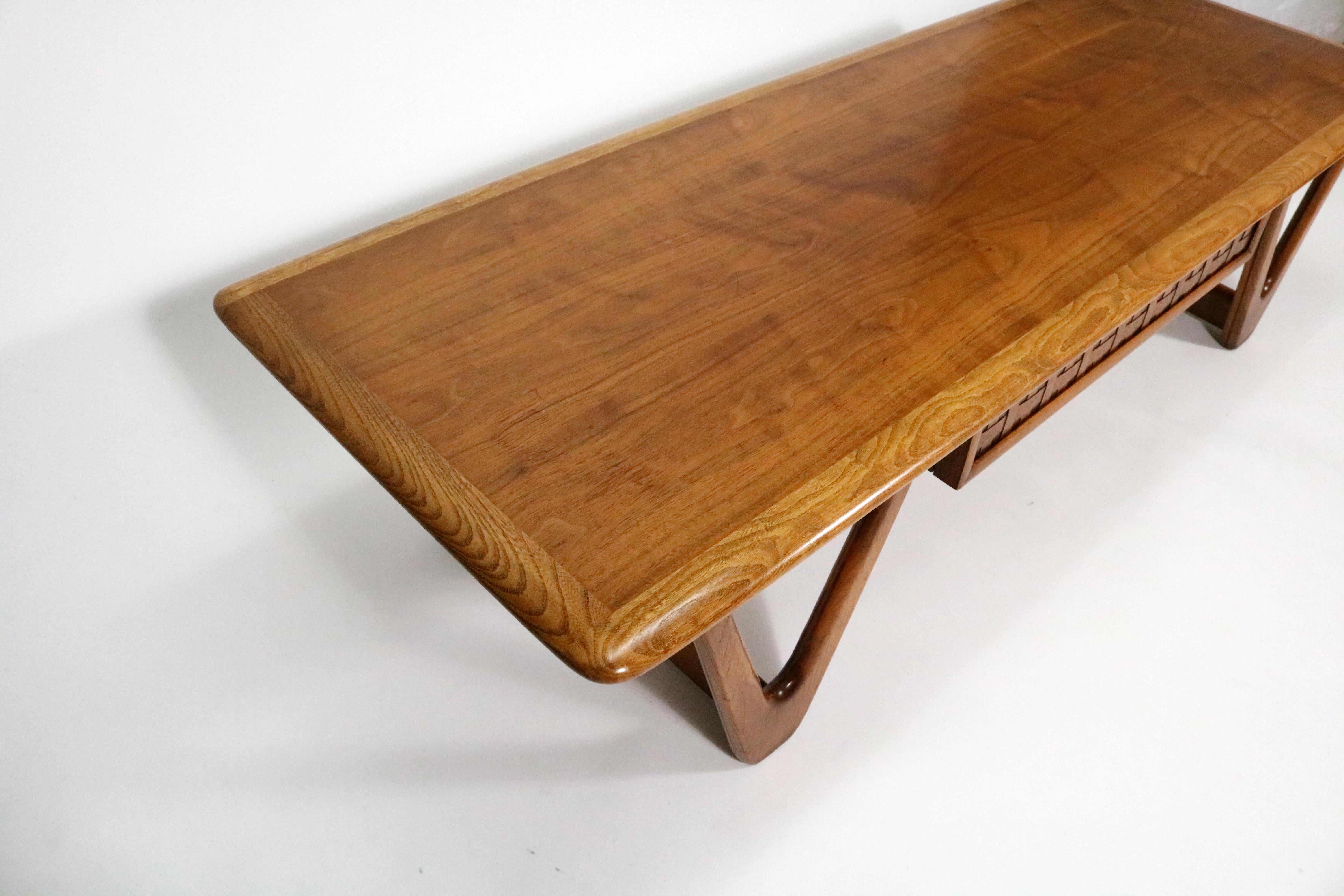 Mid-Century Modern Lane 'Perception' Coffee Table by Warren Church