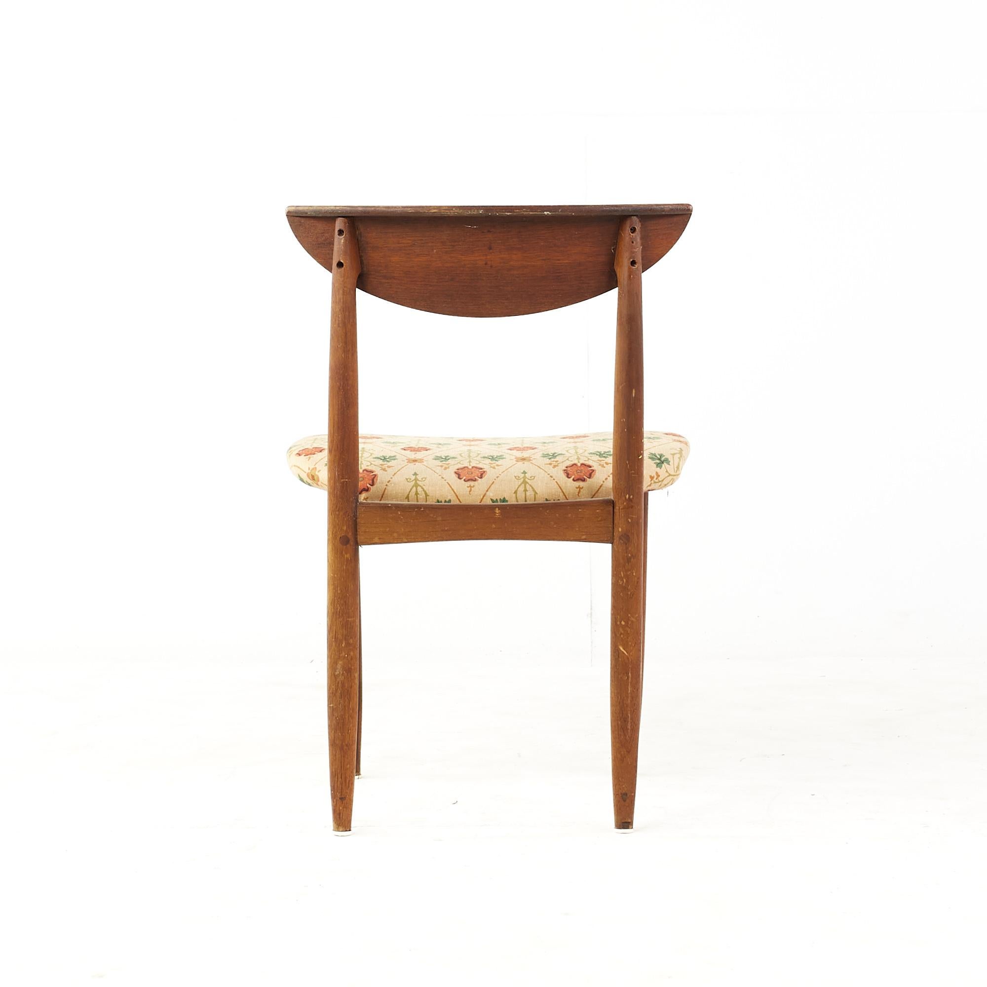 Late 20th Century Lane Perception Mid Century Dining Chair, Single For Sale