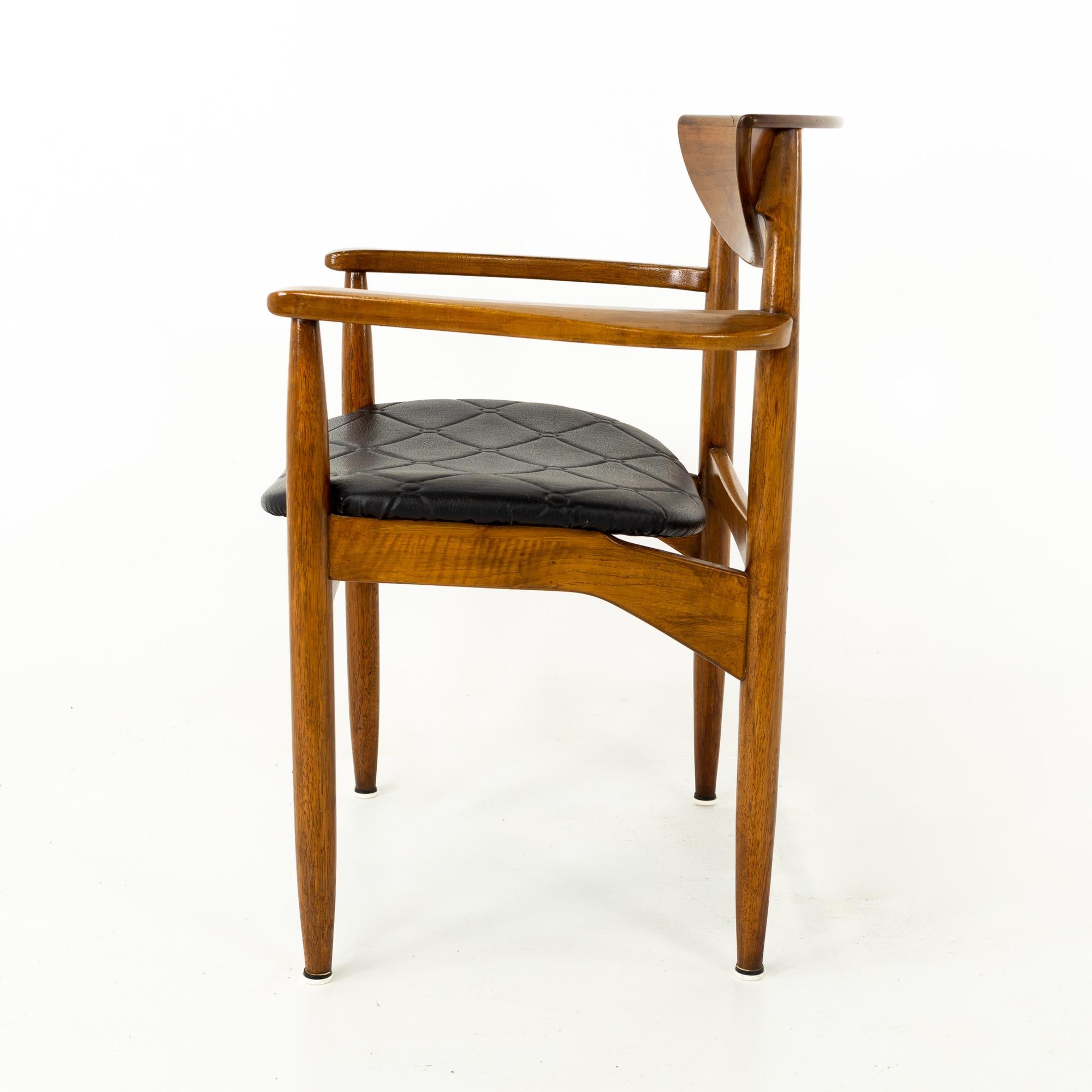 Lane Perception Mid Century Dining Chairs, Set of 6 2