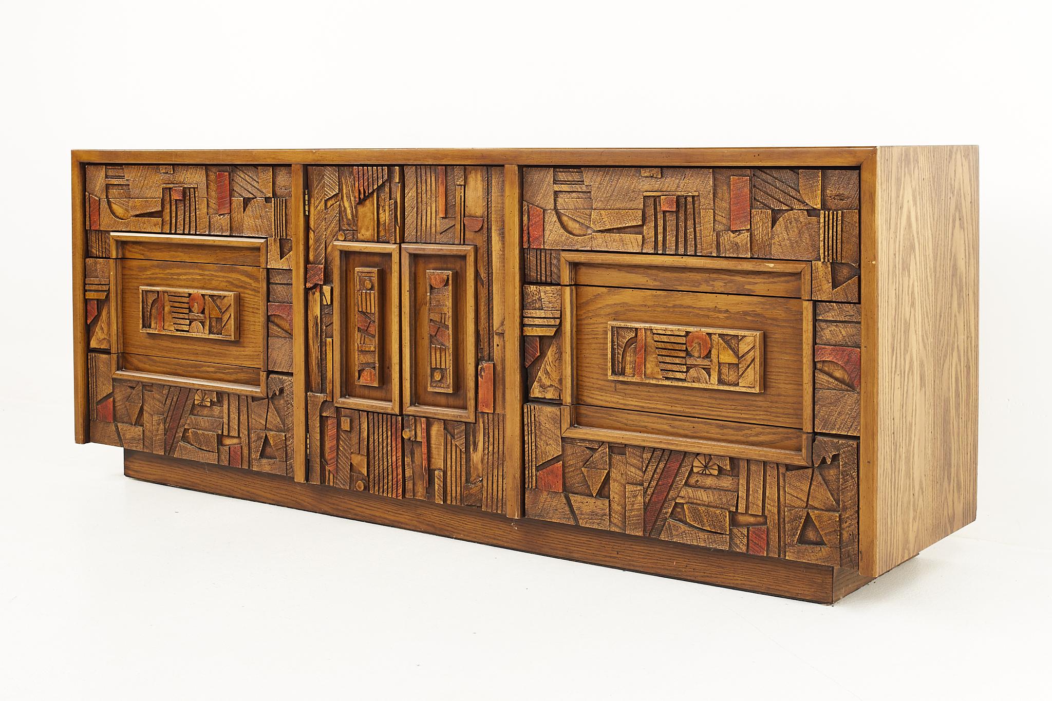 lane pueblo brutalist dresser