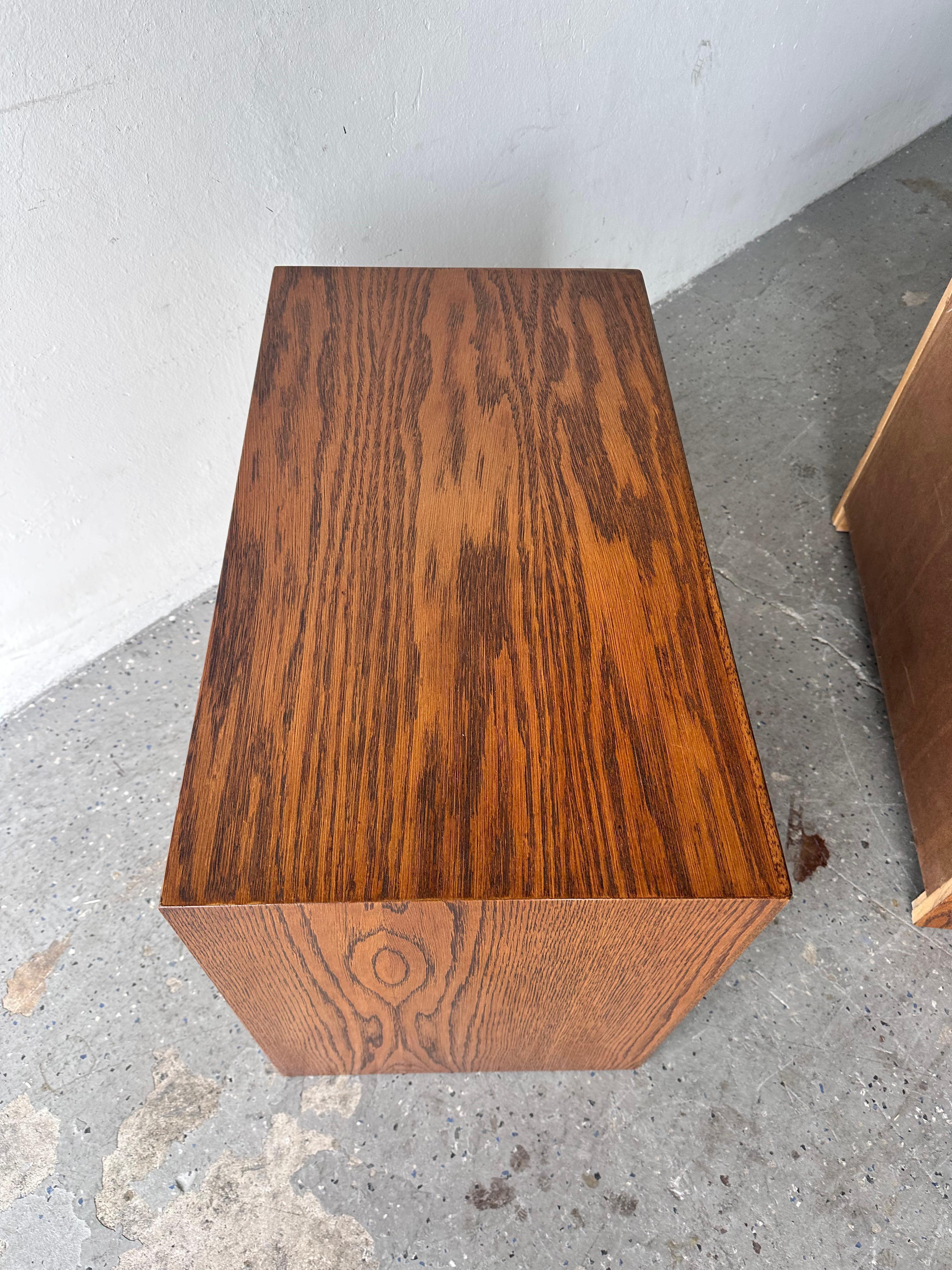 Lane “Pueblo” Mid-Century Modern  Paul Evans Style  Brutalist Nightstands For Sale 1