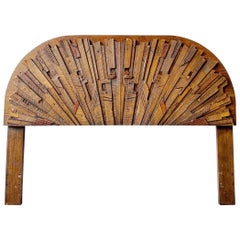 Lane Pueblo Series Brutalist Queen headboard