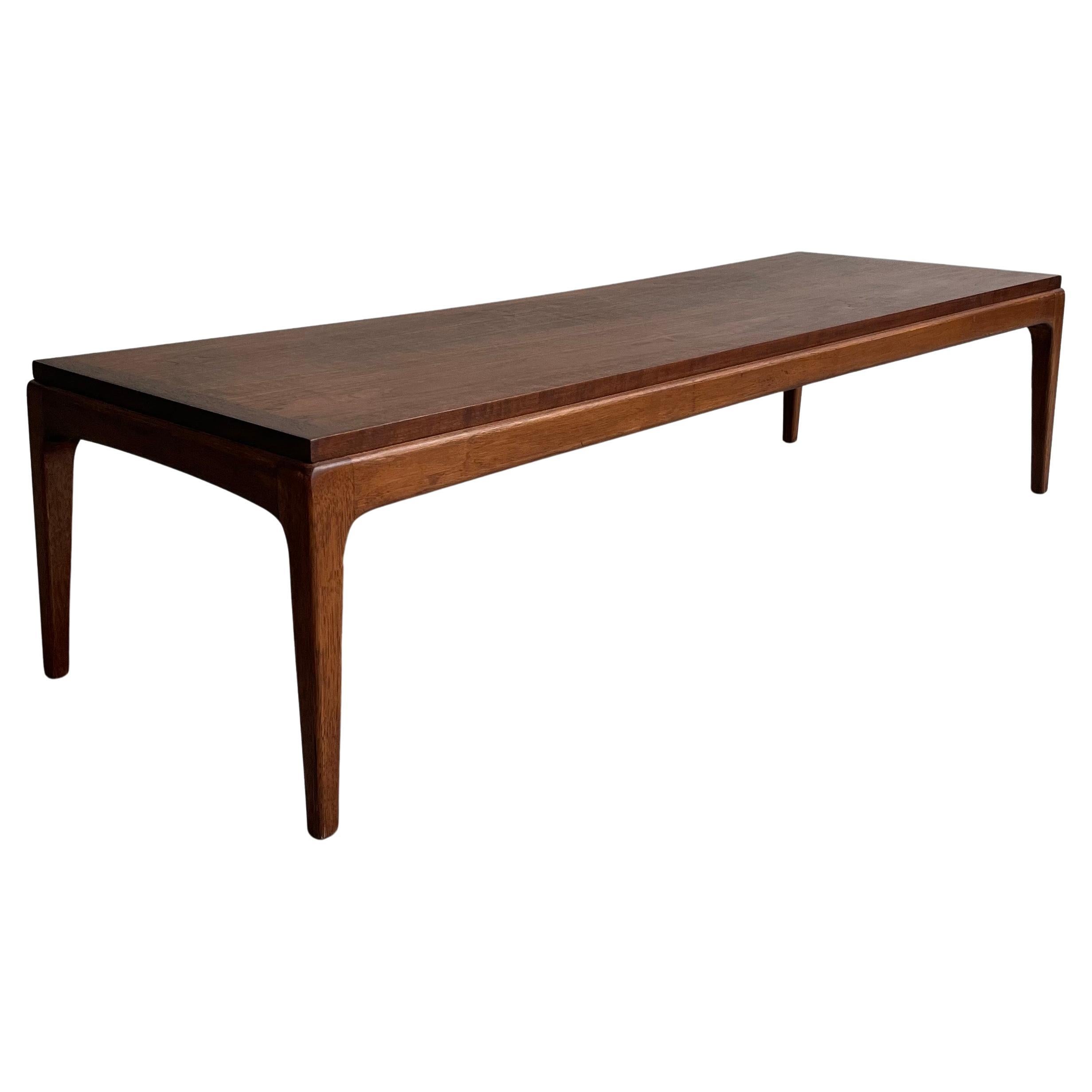 Lane Rhythm Collection Walnut Coffee Table
