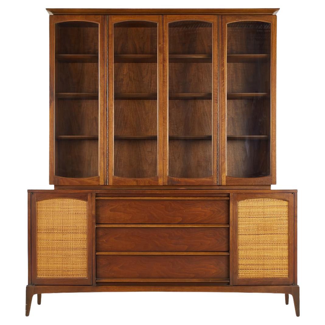 Antique Oak Kitchen Hutch Buffet with Drawers Cupboard For Sale at 1stDibs