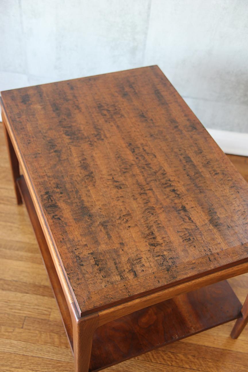 Table d'appoint à deux niveaux Rhythm, mi-siècle moderne, de Lane en vente 3