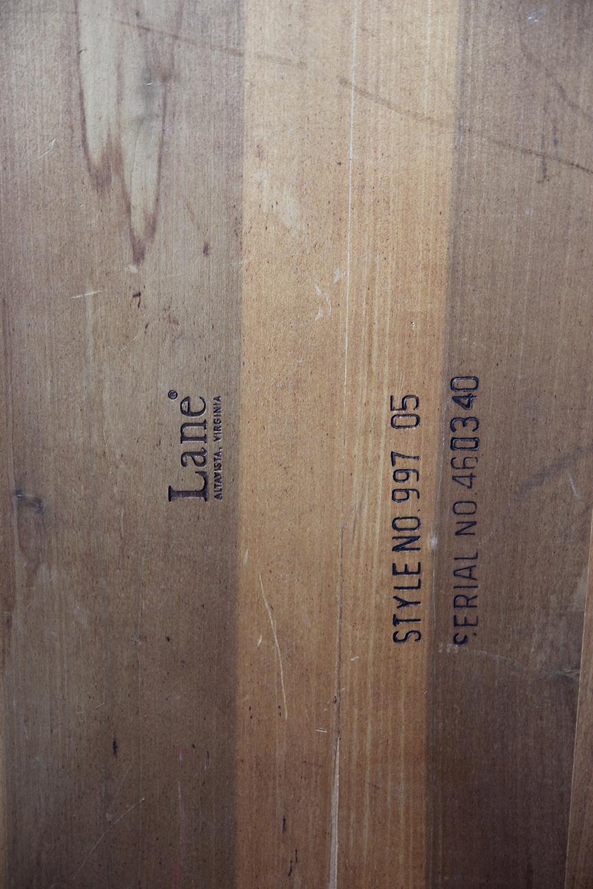 Table d'appoint à deux niveaux Rhythm, mi-siècle moderne, de Lane en vente 2