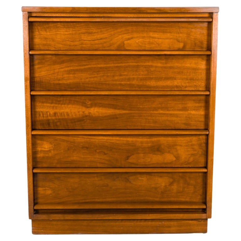 Lane Rhythm Mid Century Tallboy Dresser For Sale at 1stDibs mid