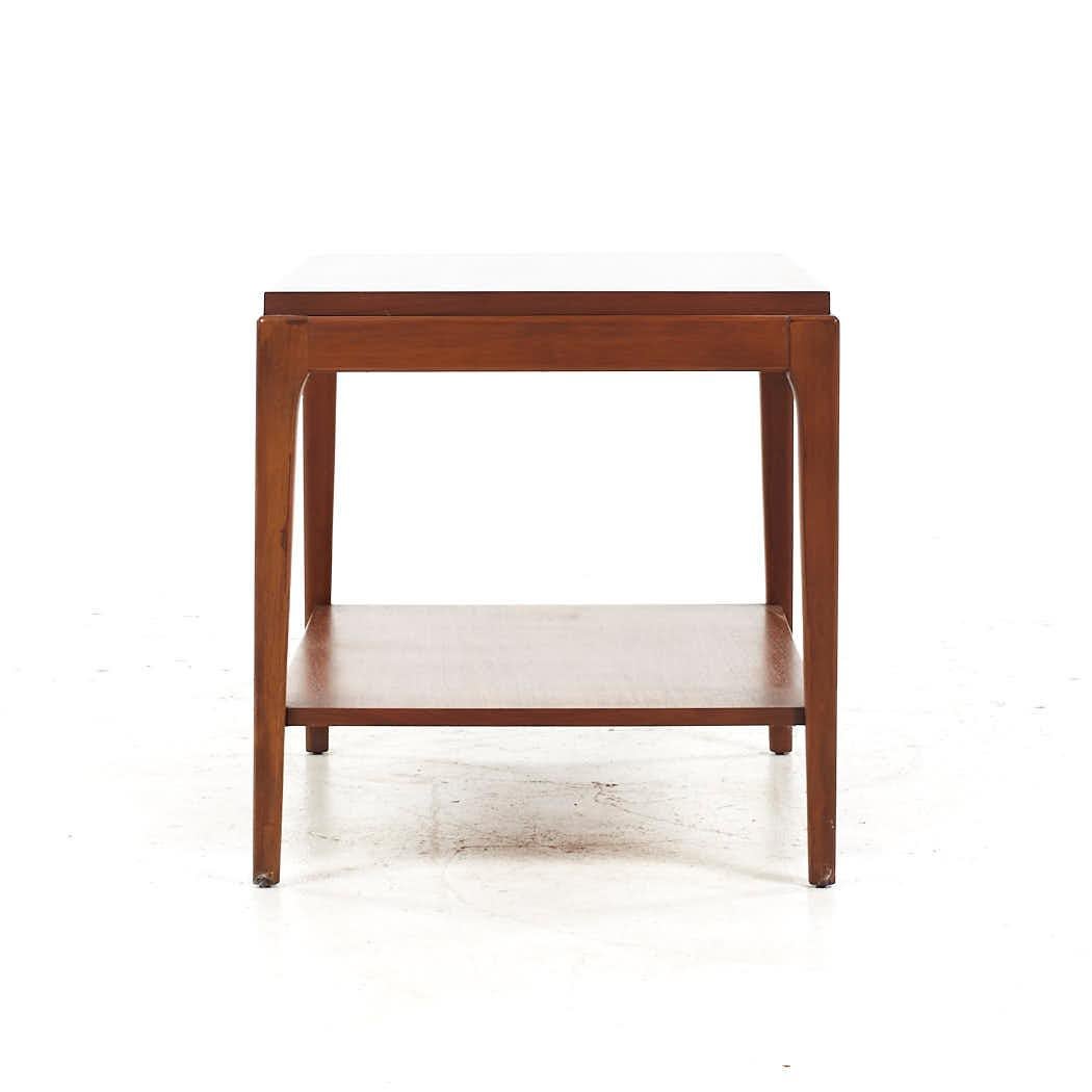 Mid-Century Modern Lane Rhythm Mid Century Walnut End Table