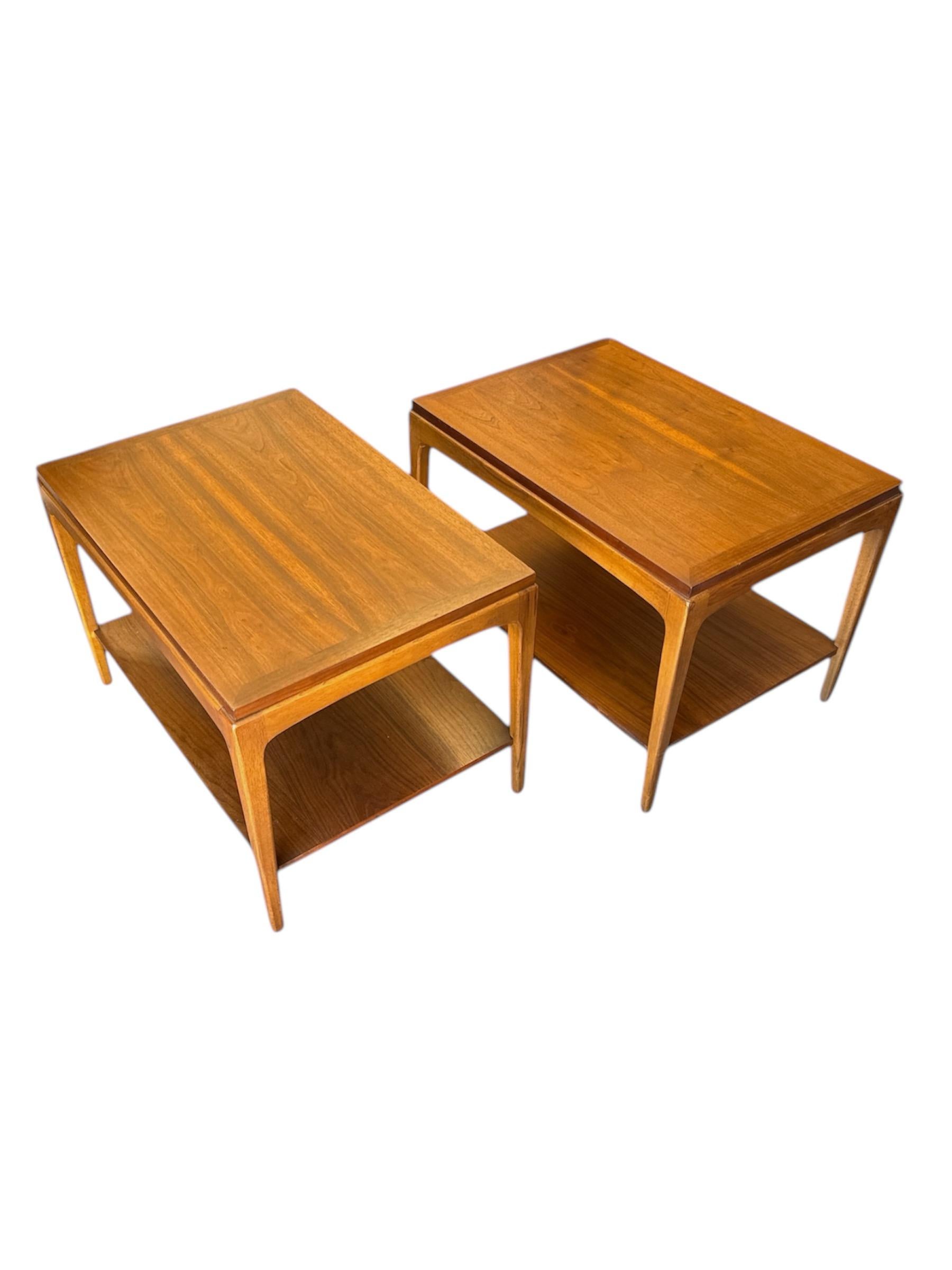 Elevate your home décor with the understated charm of the Lane Rhythm Walnut Side Table Bring a touch of timeless elegance to your living space with the Lane Rhythm Walnut Side Table. Expertly crafted from rich, dark walnut wood, this piece combines