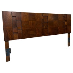 Lane Staccato Brutalist King Size Headboard