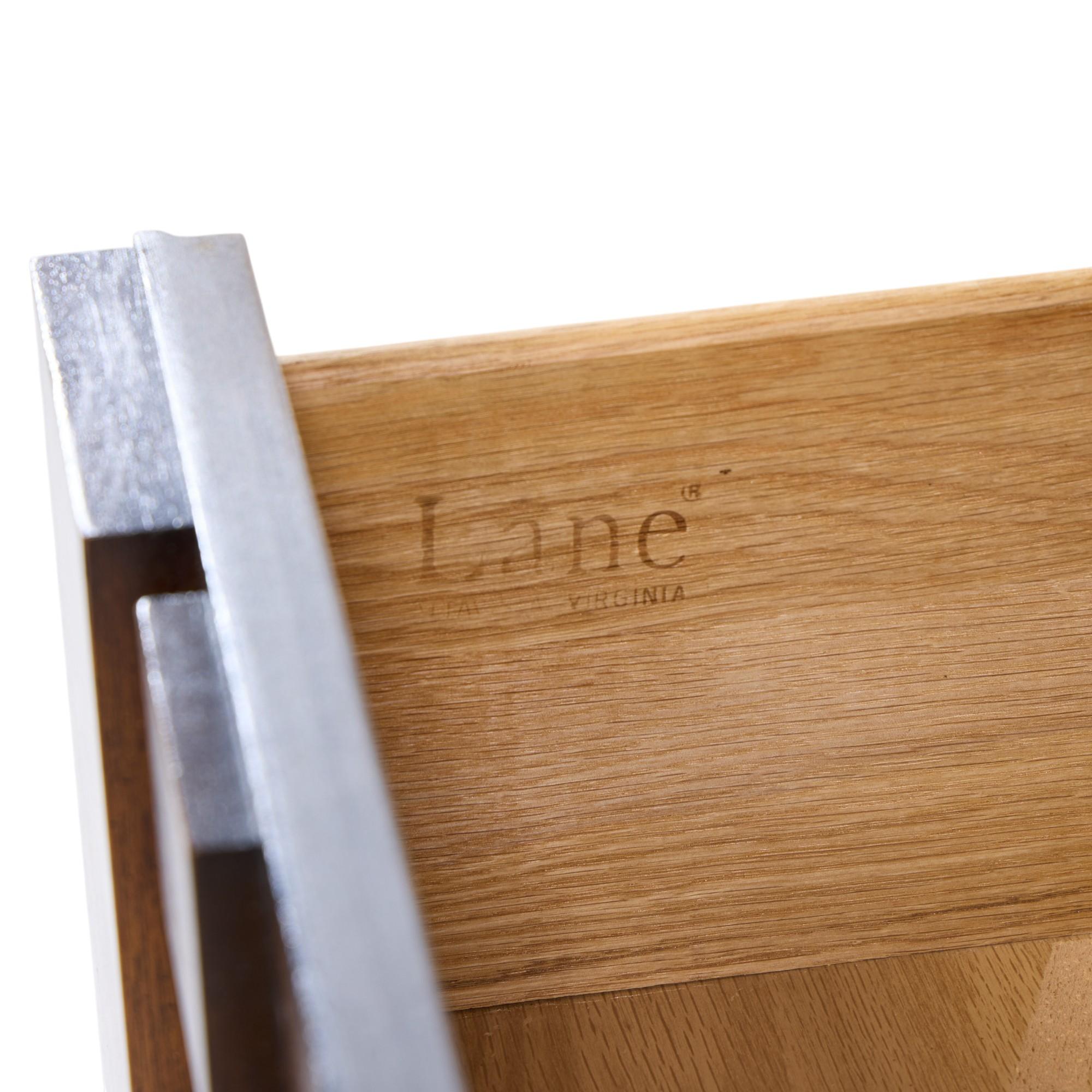 Lane's Brutalist Brutalist Mid Century Dresser in legno di noce in vendita 3