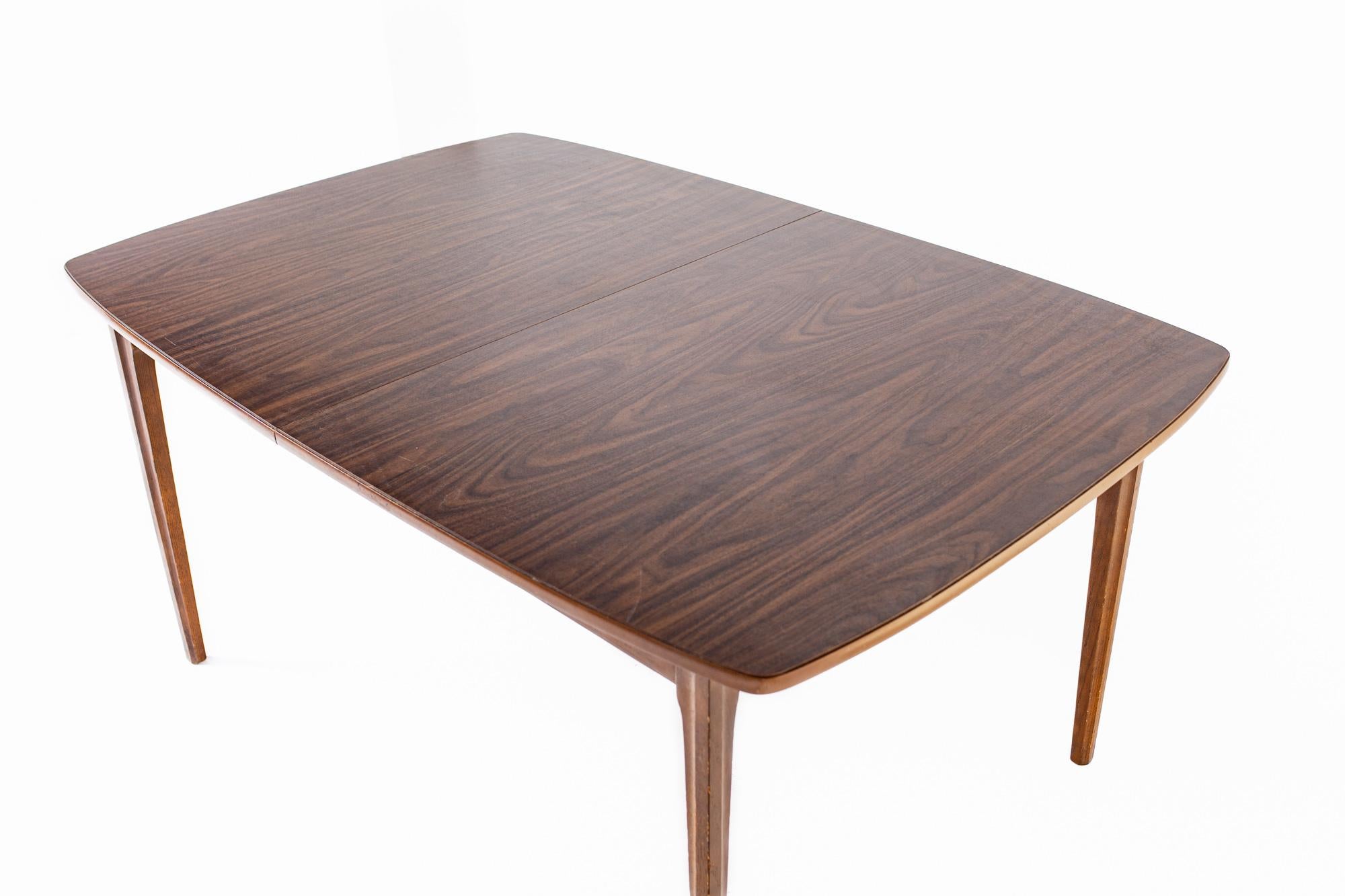Mid-Century Modern Lane Style Mid-Century Laminate Top Dining Table For Sale