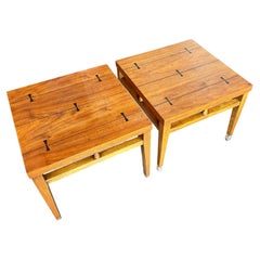 Tables d'appoint de style smoking Lane, PAIR n° 0921-18 