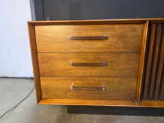 Lane Tower Suite Long dresser designed by Dave Parmalee 1970's