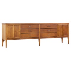 Lane Tuxedo Mid Century Rosewood and Walnut Credenza