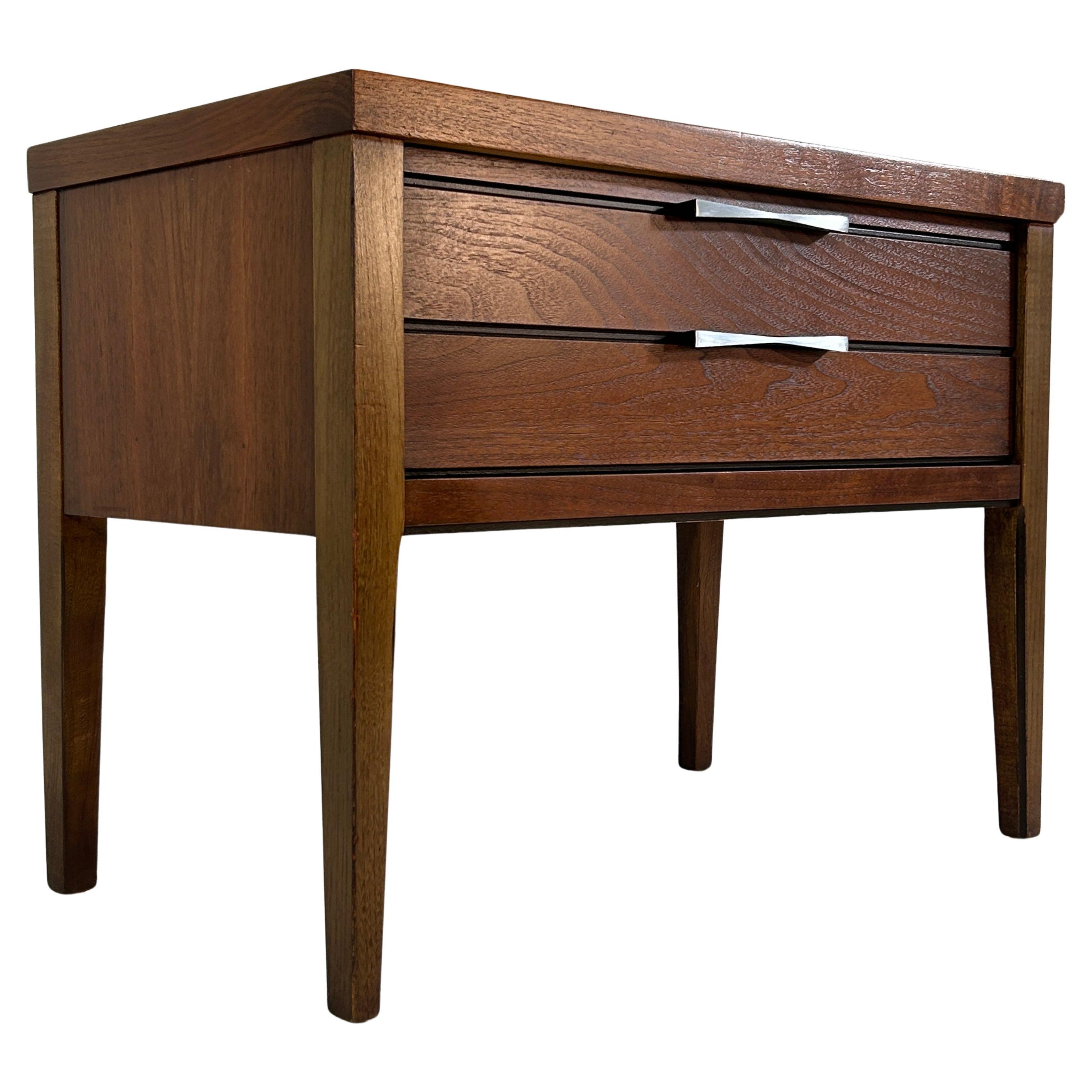 Lane Tuxedo nightstand or lounge side table For Sale