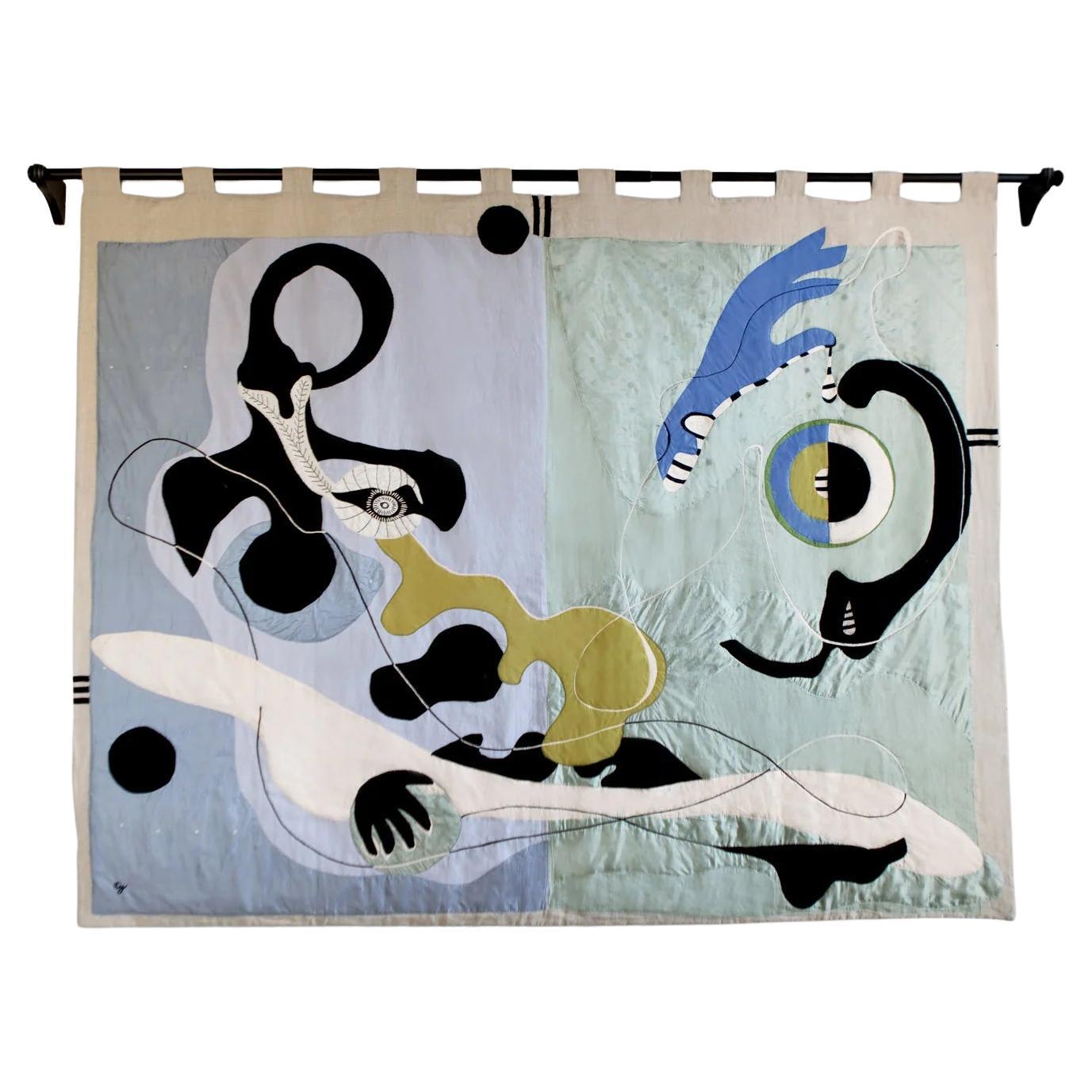 Are tapestries woven or embroidered?