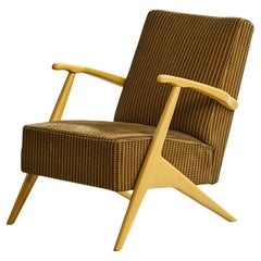 Lani, chaise longue, Wood, tissu, Suède, années 1960