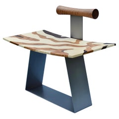 Lāni Marquetry Contemporary Sculptural Chair by VUUV Works