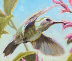 « Flower Dance » (2024) par Lani Vlaanderen, peinture à l'huile originale d'animal