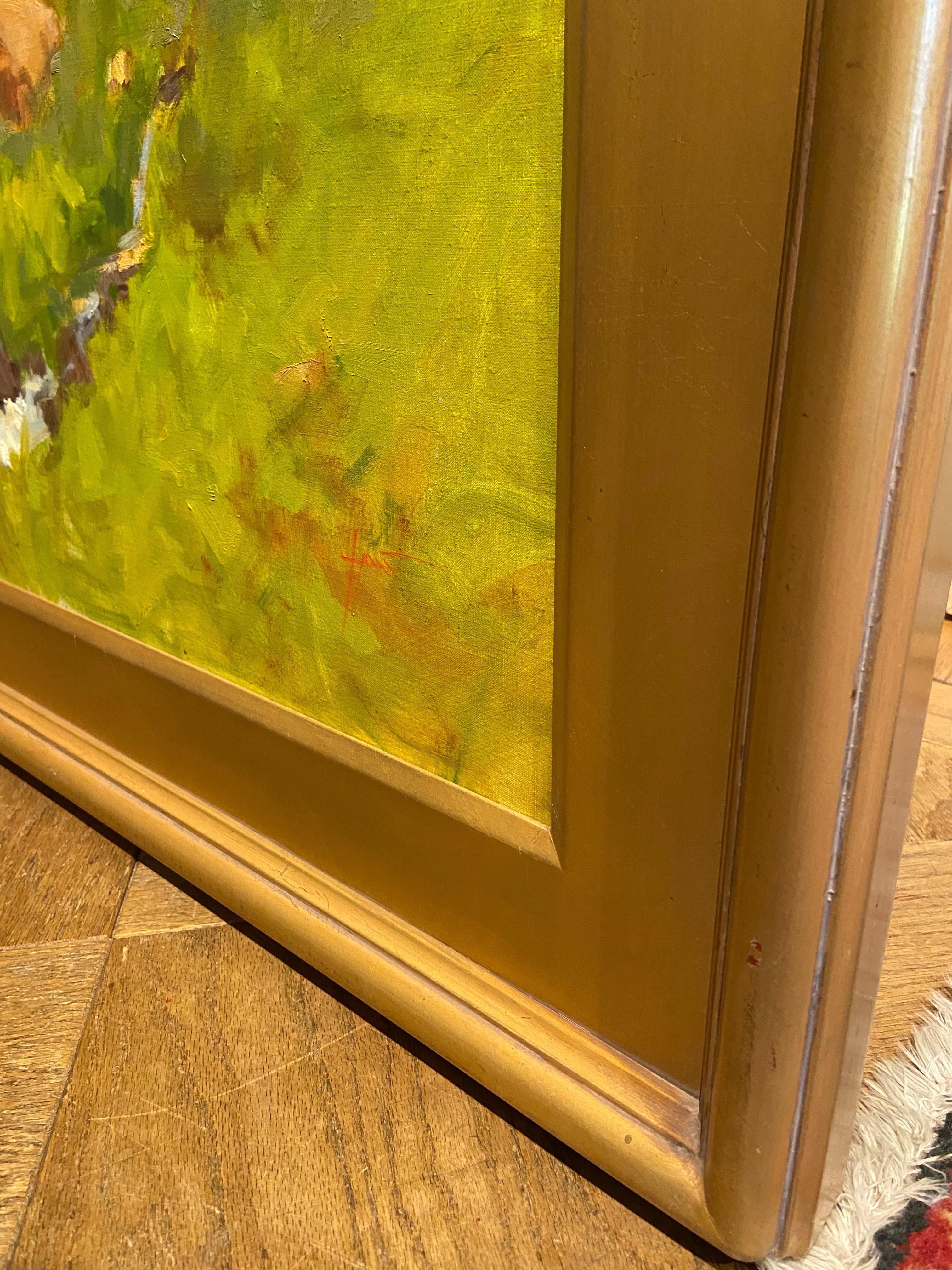 Red Rocks - Abstract Painting Oro di Lani Vlaanderen