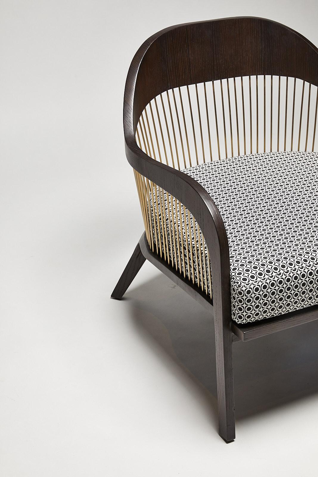 Moderne Fauteuil Lanka, par Reda Amalou Design, 2015 -  Siège de bergère contemporain