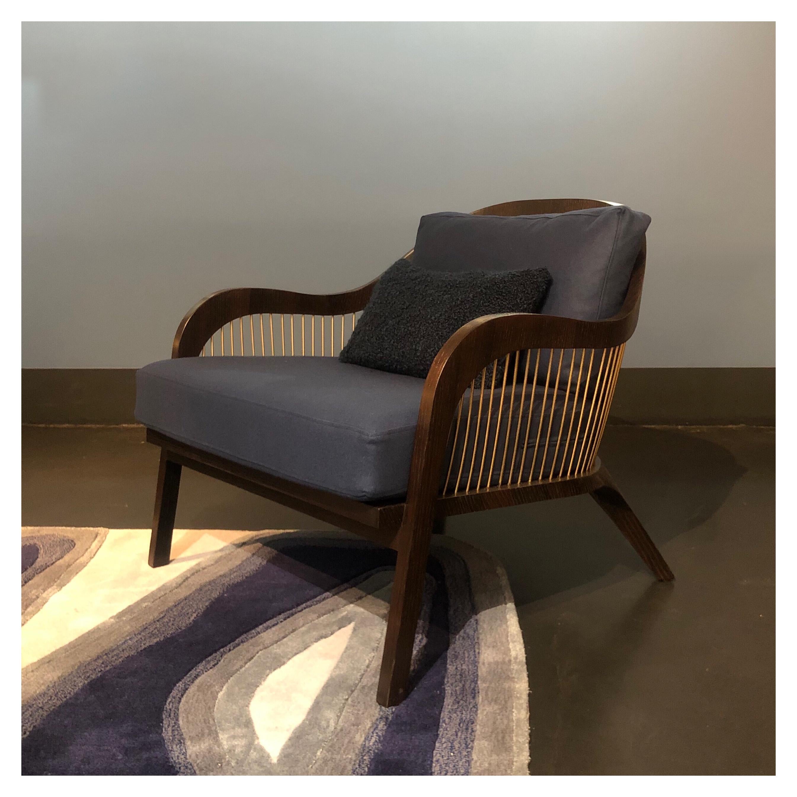 Lanka Sessel, von Reda Amalou Design, 2015 -  Zeitgenössischer bergerefarbener Sitz (Moderne) im Angebot