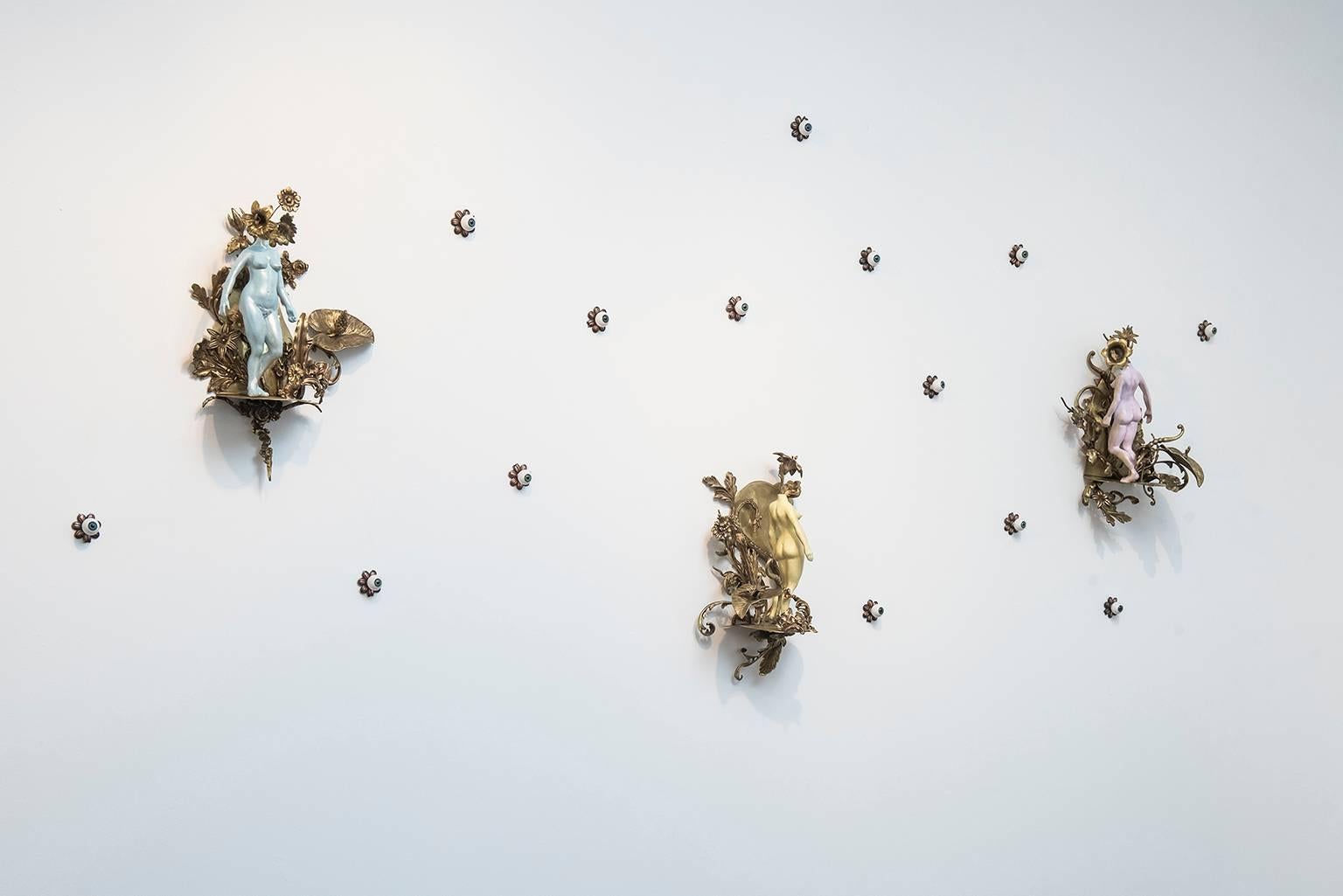 Sightings 3 - Contemporary Sculpture by Lannie Hart