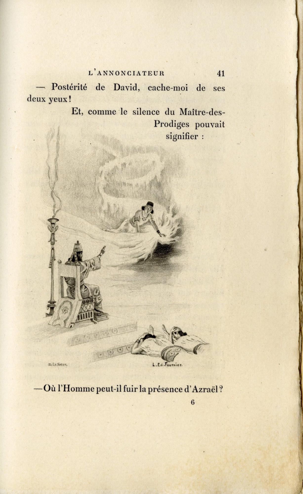 L'Annonciateur by Auguste Villiers de L'Isle-Adam – in special Art-Deco binding For Sale 5