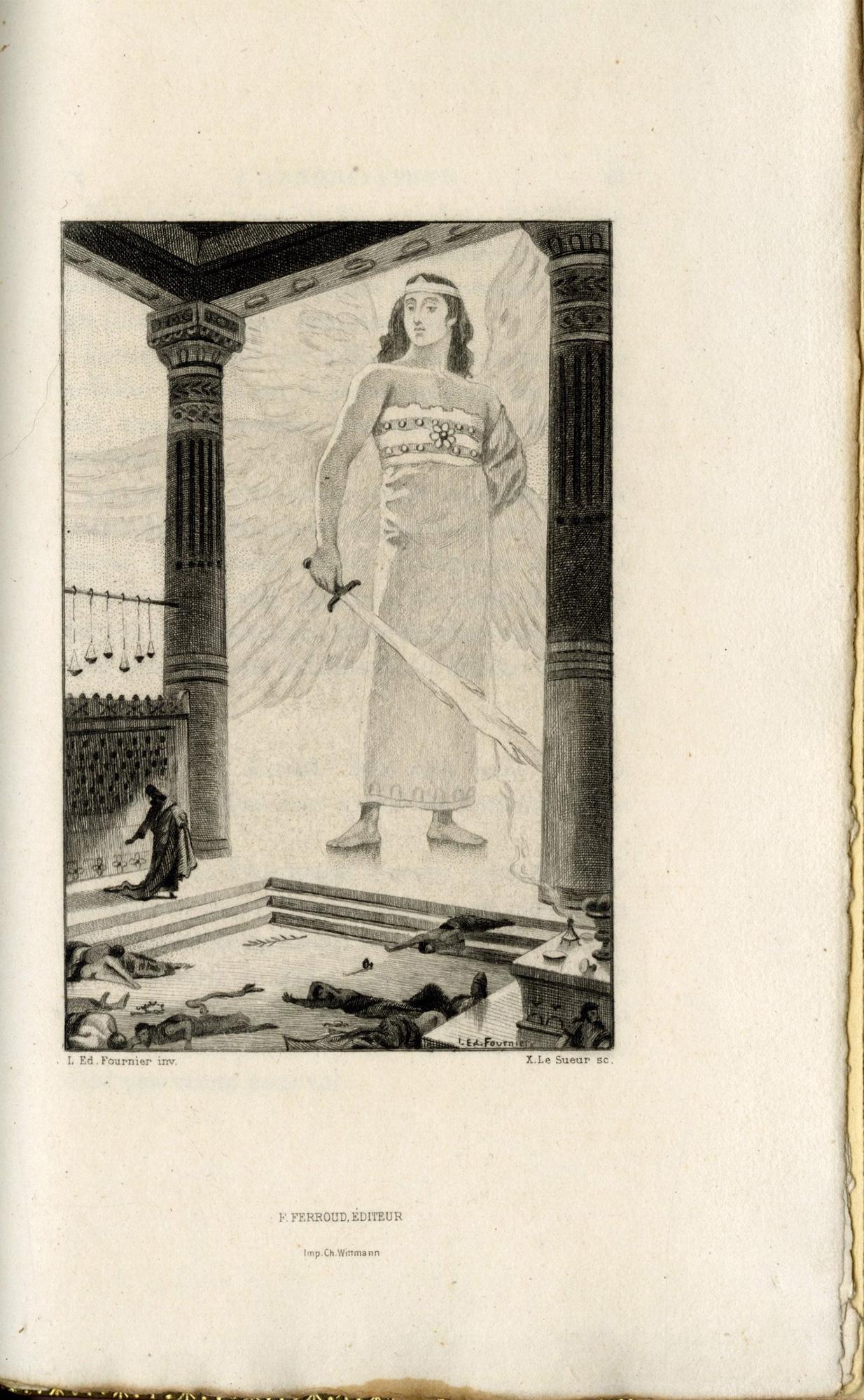 L'Annonciateur by Auguste Villiers de L'Isle-Adam – in special Art-Deco binding For Sale 6