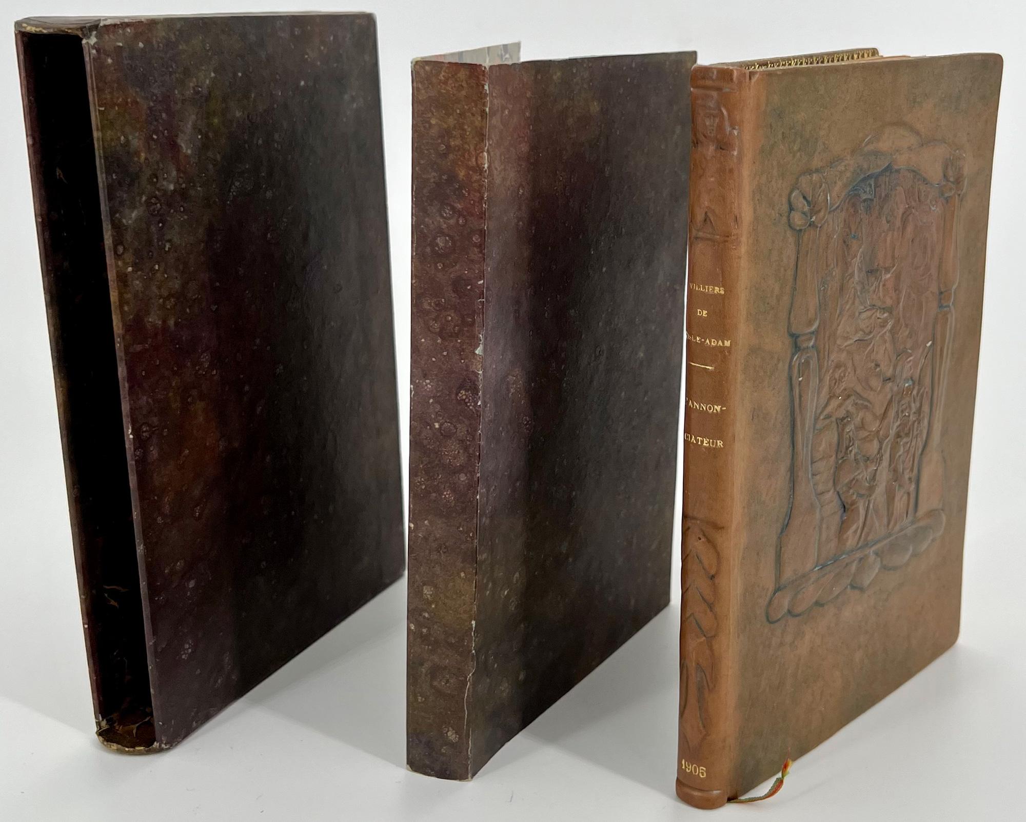 L'Annonciateur by Auguste Villiers de L'Isle-Adam – in special Art-Deco binding For Sale 10
