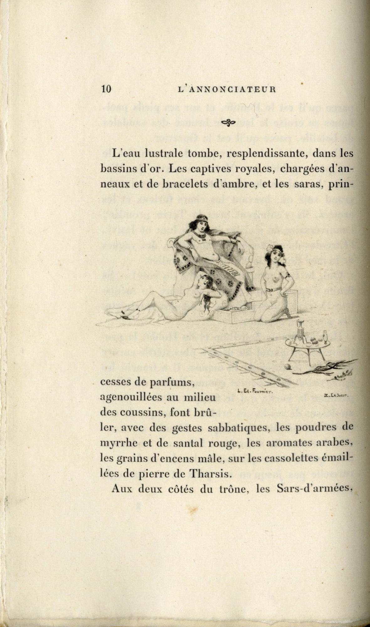 L'Annonciateur by Auguste Villiers de L'Isle-Adam – in special Art-Deco binding For Sale 1