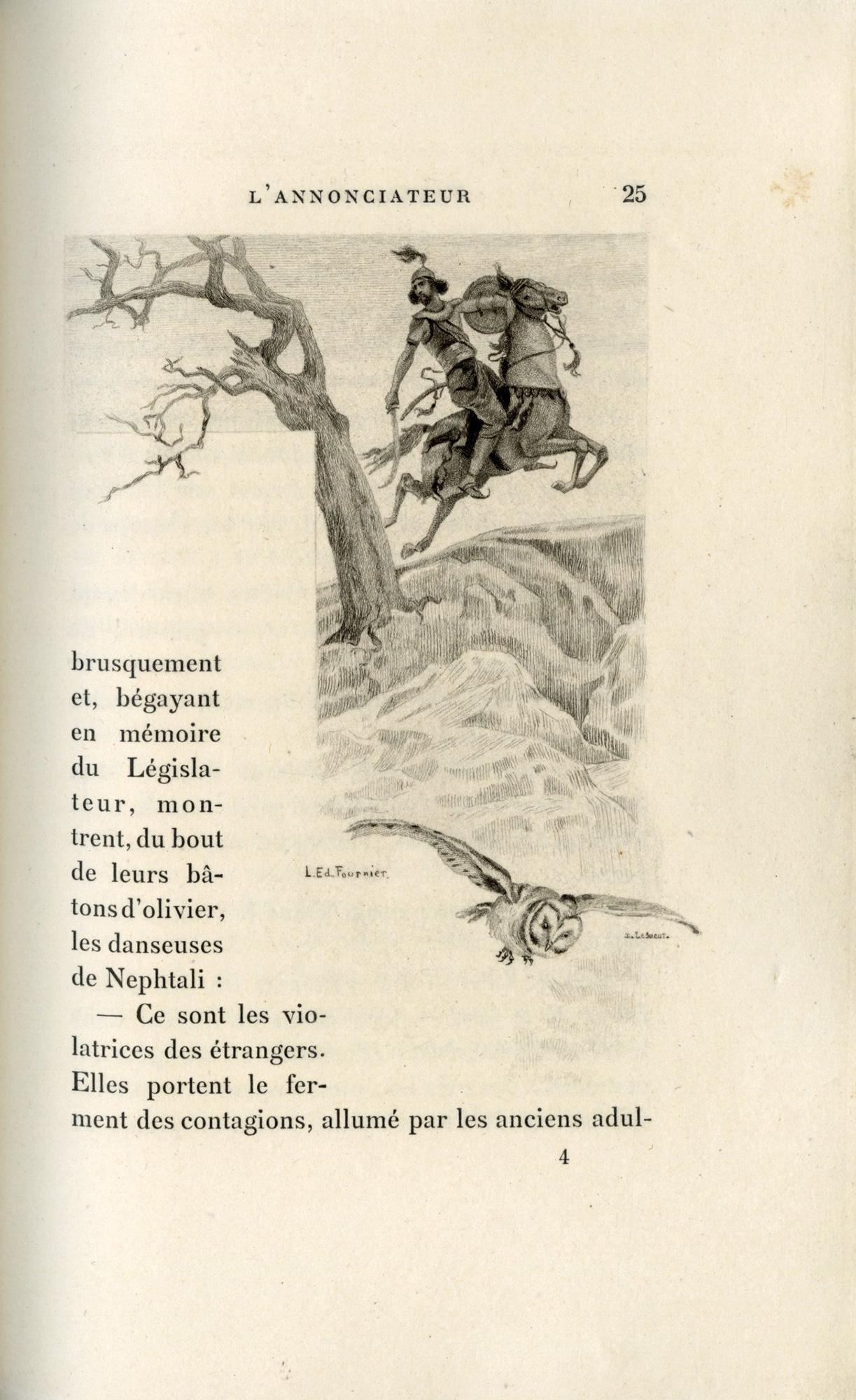 L'Annonciateur by Auguste Villiers de L'Isle-Adam – in special Art-Deco binding For Sale 3